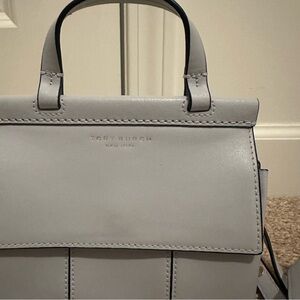 Tory Burch Block-T Mini Leather Satchel